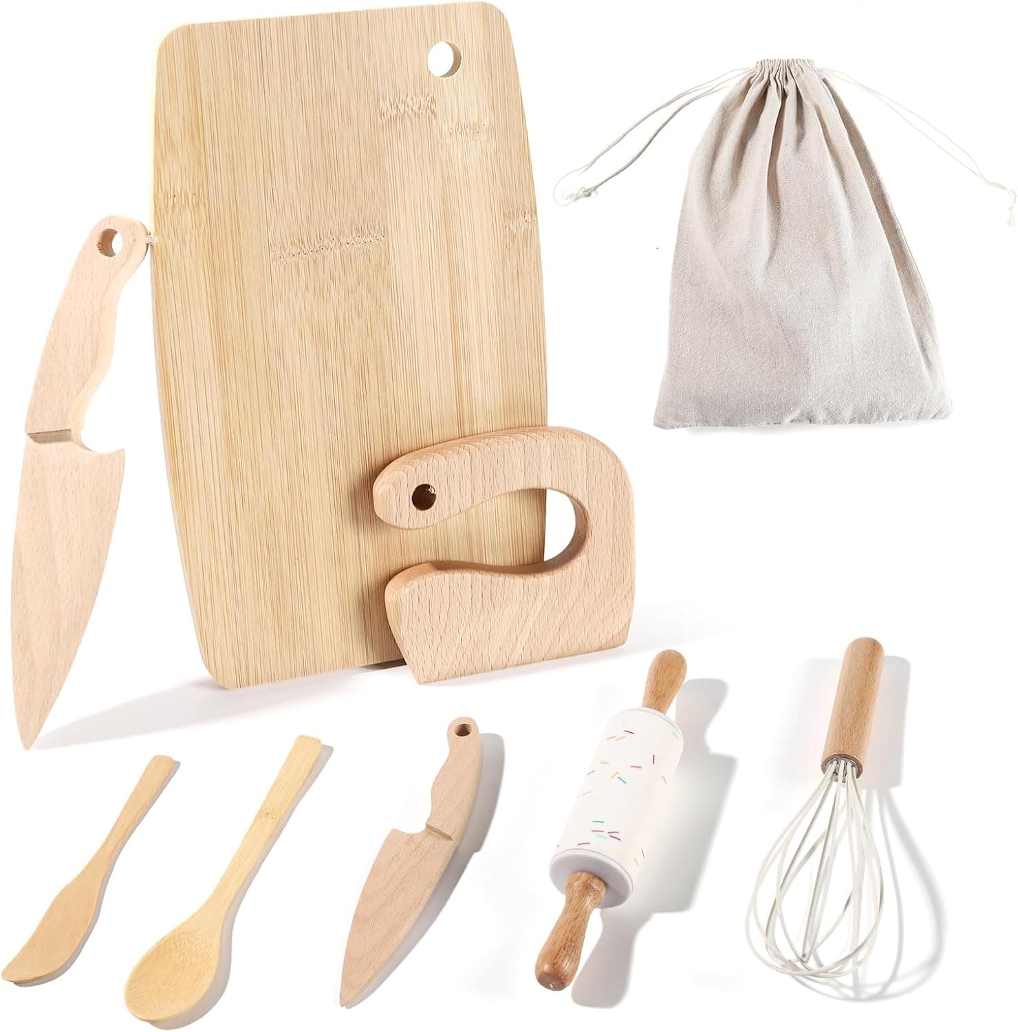 Kids Knife Set for Real Cooking